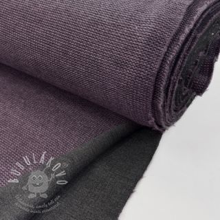 Kabátovina DOUBLE FACE WITH JERSEY violet