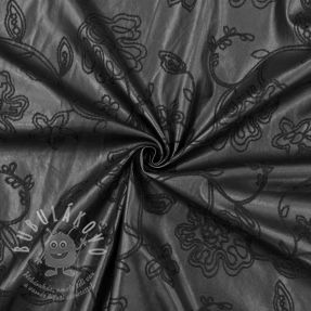 Umělá kůže oděvná Flowers design A