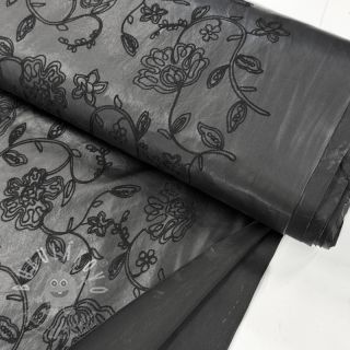 Umělá kůže oděvná Flowers design A