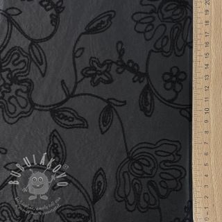 Umělá kůže oděvná Flowers design A