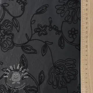 Umělá kůže oděvná Flowers design A