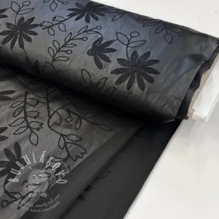 Umělá kůže oděvná Flowers design C