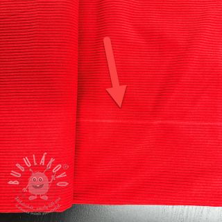 Manšestr 6W COTTON TOUCH red II.třída