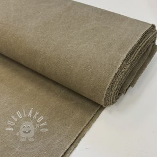 CANVAS STONEWASHED taupe