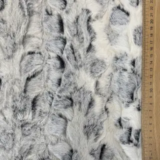 Umělá kožešina Animal skin black