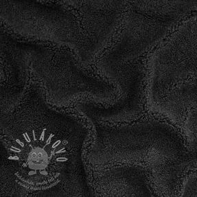 Kabátovina TEDDY black