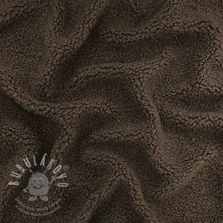 Kabátovina TEDDY dark brown