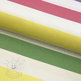 Dekorační látka Stripes multicolour design C