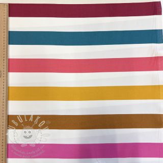 Dekorační látka Stripes multicolour design B