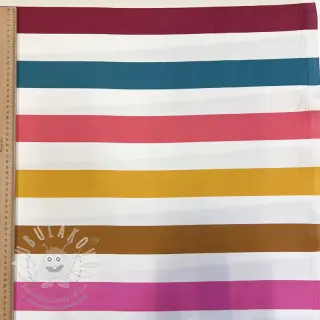 Dekorační látka Stripes multicolour design B
