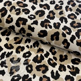 Dekorační látka Linenlook Animal skin natural