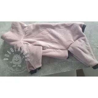 Kojenecký plyš TEDDY Hearts old pink