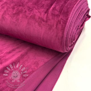 Samet VELVET STRETCH magenta