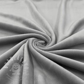 Samet VELVET STRETCH light grey