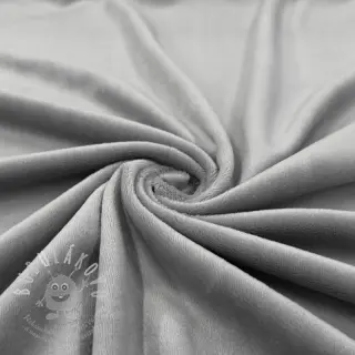 Samet VELVET STRETCH light grey