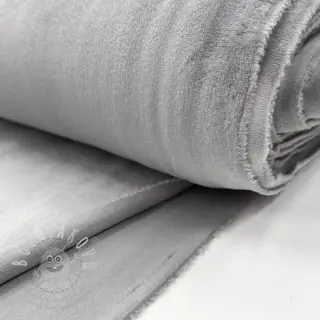 Samet VELVET STRETCH light grey