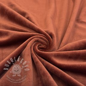 Samet VELVET STRETCH brick