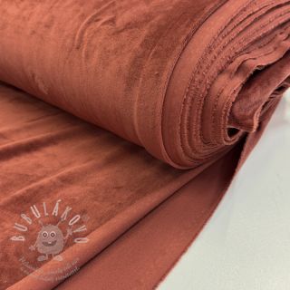 Samet VELVET STRETCH brick