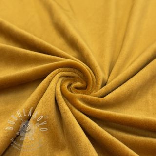 Samet VELVET STRETCH ochre