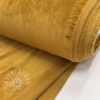 Samet VELVET STRETCH ochre