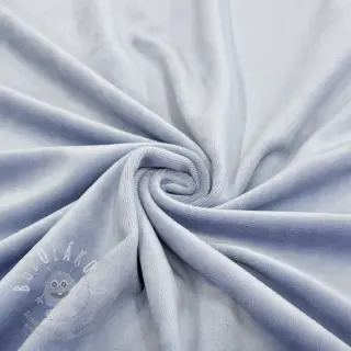 Samet VELVET STRETCH light blue