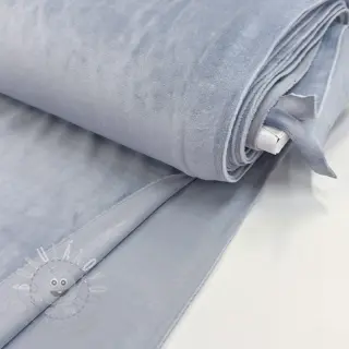 Samet VELVET STRETCH light blue