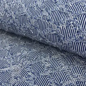 JEANS DENIM Ruffle stripes design B
