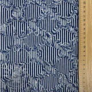 JEANS DENIM Ruffle stripes design B