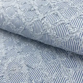 JEANS DENIM Ruffle stripes design A