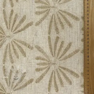 Viskóza se lnem Desert flowers design A