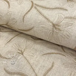 Viskóza se lnem Desert flowers design C