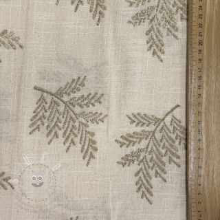 Bavlněná látka EMBROIDERY Sofia design B