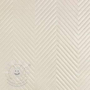 Umělá kůže Capiton blanc