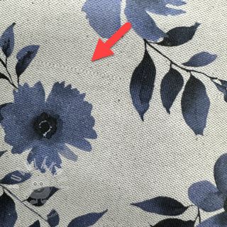 Dekorační látka Linenlook Night flowers digital print II.třída