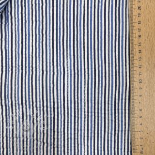 Bavlněná látka QUILT Gange indigo