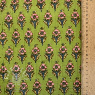 Bavlněná látka QUILT Gange vert