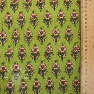 Bavlněná látka QUILT Gange vert