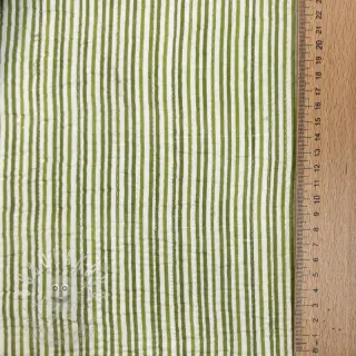 Bavlněná látka QUILT Gange vert