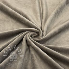Samet VELVET STRETCH taupe