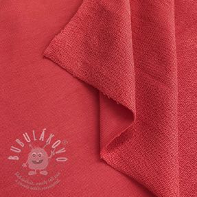 Teplákovina spiced coral ORGANIC