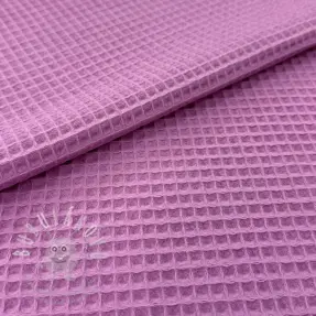 Bavlna s vaflovou vazbou pink