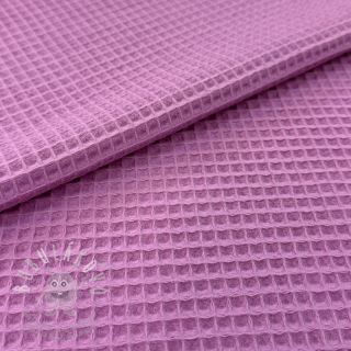 Bavlna s vaflovou vazbou pink