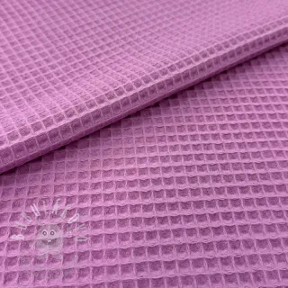 Bavlna s vaflovou vazbou pink