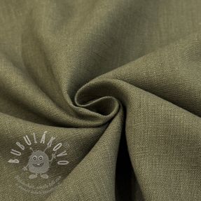 Len předepraný dark moss green