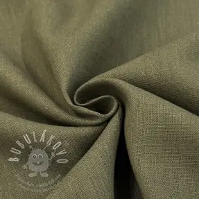 Len předepraný dark moss green
