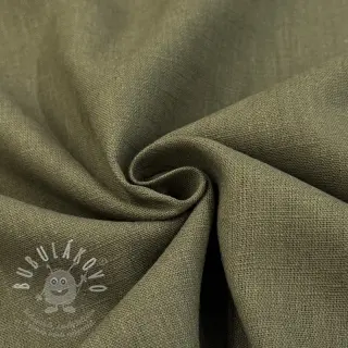 Len předepraný dark moss green