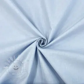 Bavlněný popelín baby light blue
