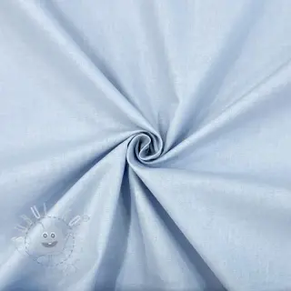 Bavlněný popelín baby light blue