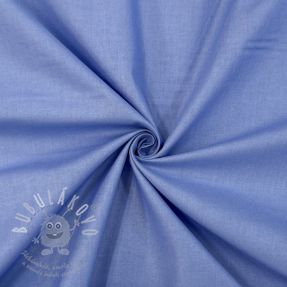 Bavlněný popelín dark sky blue