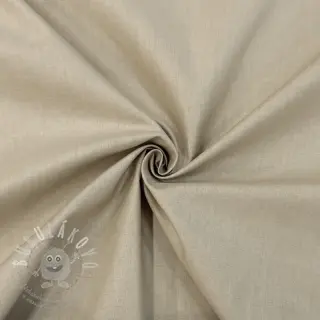 Bavlněný popelín light brown